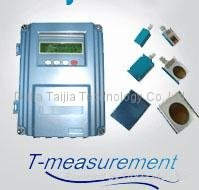 Wall mounted ultrasonic flow meter 