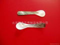 Factory supply various size and shapes black colour caviar spoon min. 100pcs