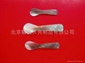 Factory supply various size and shapes black colour caviar spoon min. 100pcs