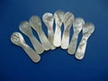 Factory Supply various size and shapes caviar spoon 100pcs min 2