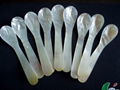 Factory Supply various size and shapes caviar spoon 100pcs min