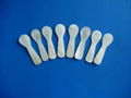 Caviar spoon with logo on tip of the spoon hand min order100pcs