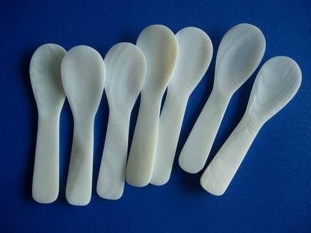 Factort Supply various size and shapes caviar spoon . 100pcs min. 4