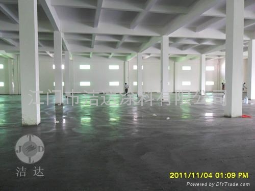 防尘防滑金刚砂耐磨地坪漆 4