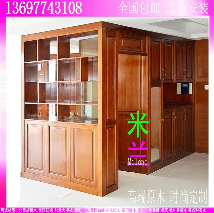 珠海實木衣櫃工廠訂做橡木鞋櫃白蠟木電視廳櫃 3