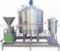 silica colloid mill - cake Beating colloid mill - high shear colloid mill