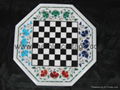 Chess Set in White Marble 3