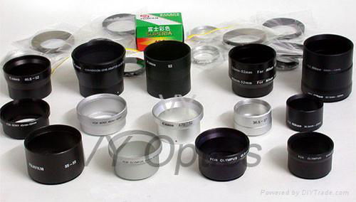 photographic lenses for projector and digital camera 