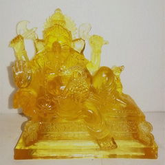  crystal ganesha figurine for wedding souvenir