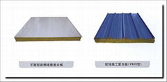 Glass fiber sandwich panel