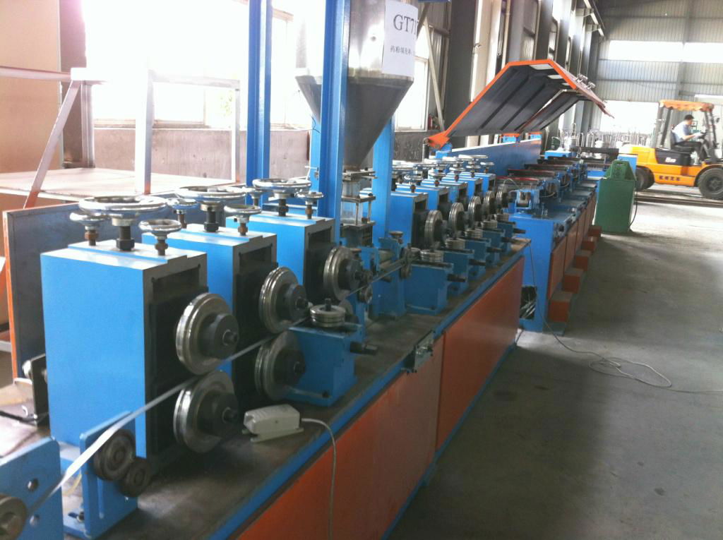 Stainless steel flux cored wire production line