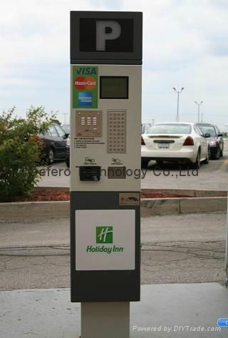 high quality parking meter pay on street automatic pay kiosk 2