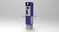 High quality small automatic on road car parking system pay statio payment kiosk