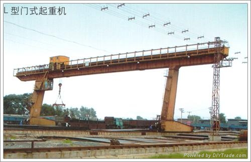 安徽六安L型單梁門式起重機  2