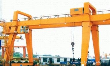 安徽六安L型單梁門式起重機  5