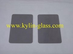 glass panel with coating