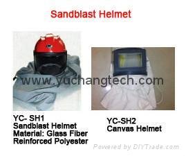 Sandblast Helmet Sandblasting Hood safety helmet canvas helmet