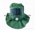 Sandblast Helmet Sandblasting Hood safety helmet canvas helmet 2