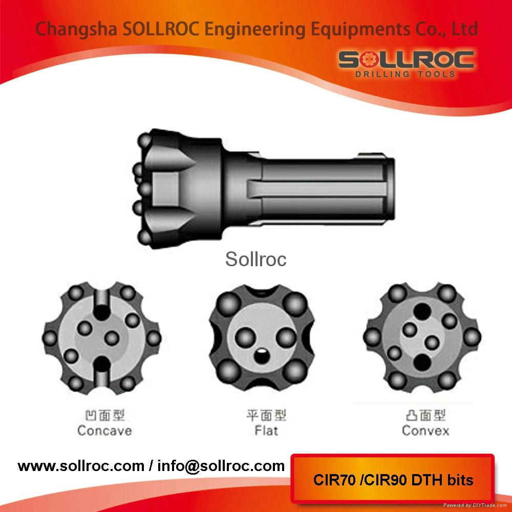 CIR serise low pressure DTH hammer and bits