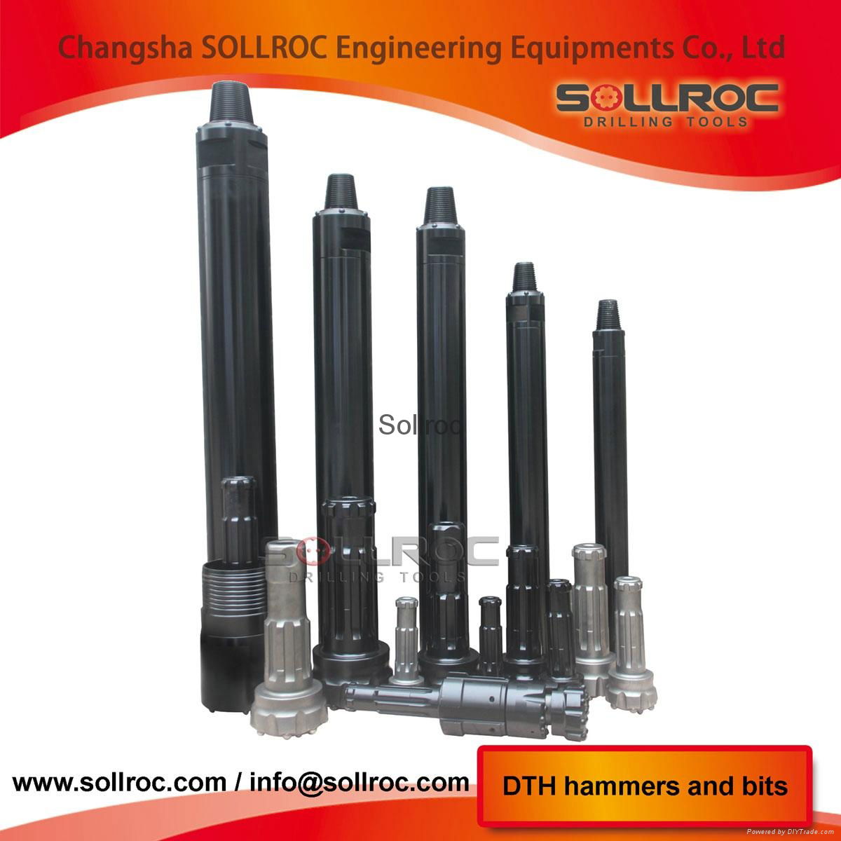 High pressure Tubeless DTH hammer