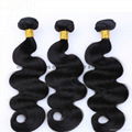 Brazilian Body Wave Hair Weave Bundles Natural Color 100% Human Hair weaving  1