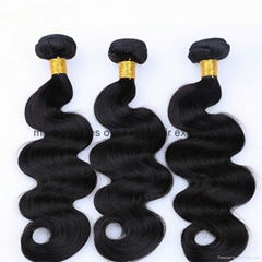 Brazilian Body Wave Hair Weave Bundles Natural Color 100% Human Hair weaving