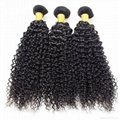 Brazilian Kinky Curly Hair 100% Human Hair Weave Bundles 1/3/4 Pieces