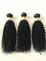 Peruvian virgin hair curly wave human hair bundle virgin hair weave 8a grade 1