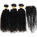 Brazilian Kinky Curly Human Hair Bundles