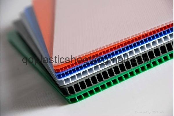 PP Plastic Twin Wall Polypropylene Sheet