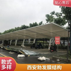 寶雞張拉膜防雨棚防晒棚免費設計上門安裝-勃發