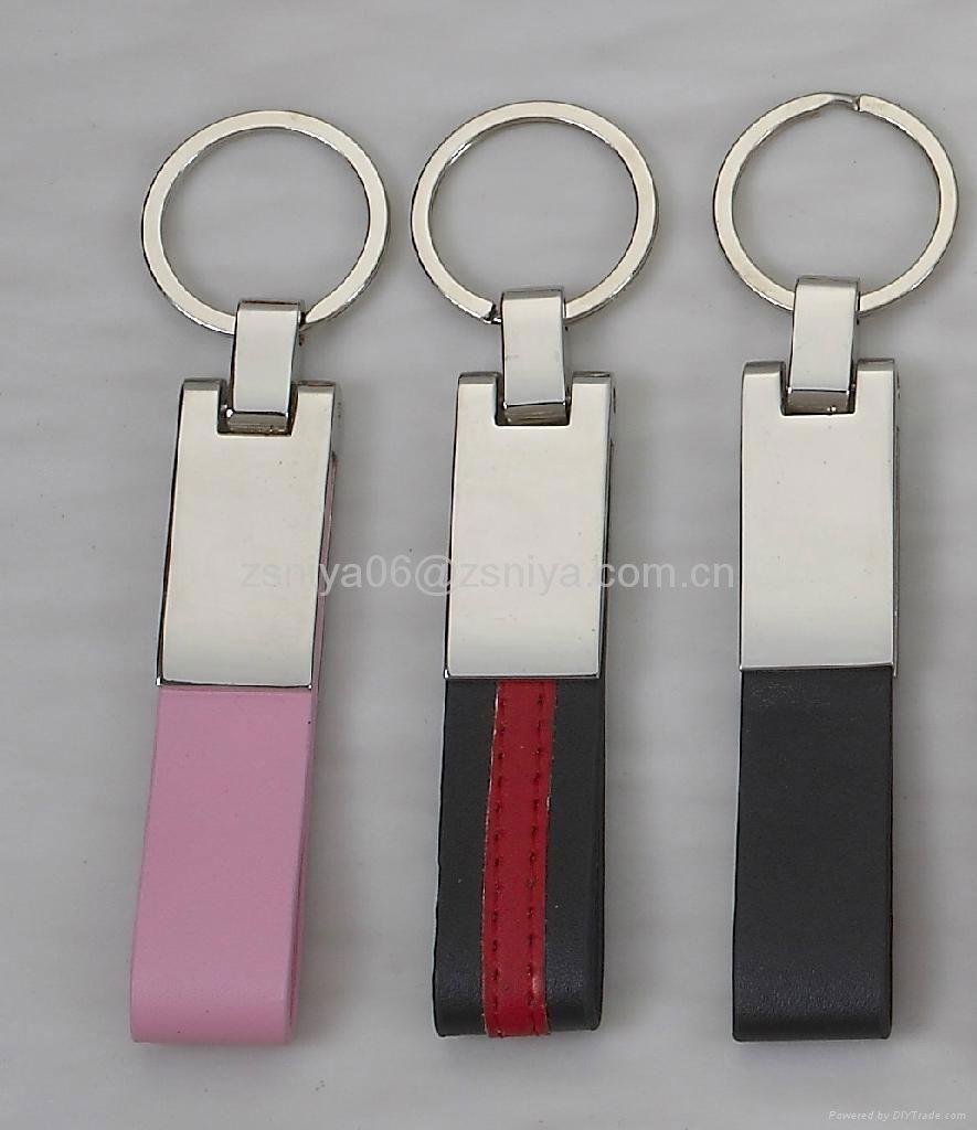 leather key chain