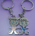 lover key chain,couple key chain