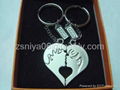 lover key chain,couple key chain 4