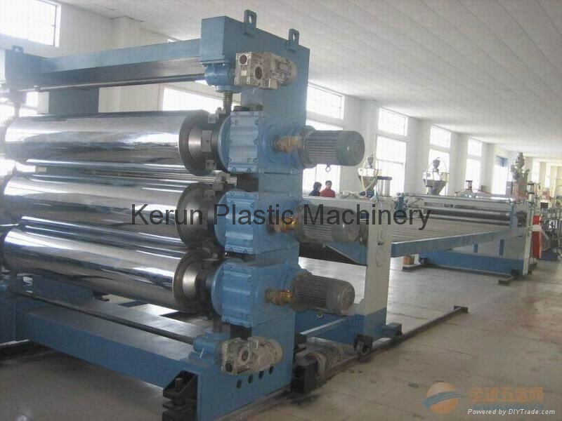 PVC  Transparent Sheet Extrusion Line 2