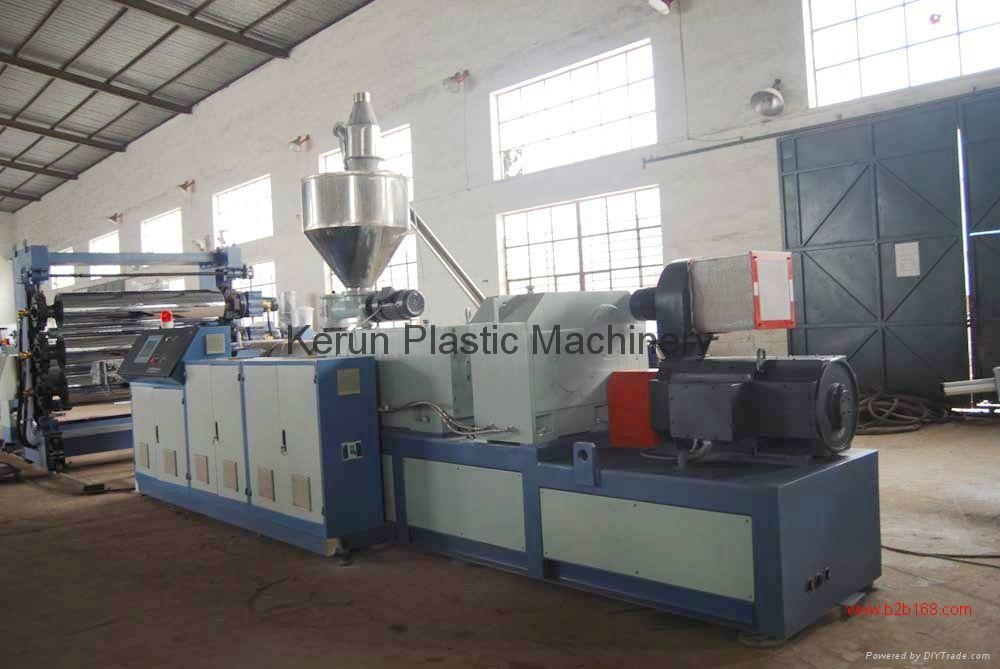 PVC  Transparent Sheet Extrusion Line 3