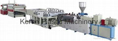 PVC Crust Foamed Board Extrusion Line