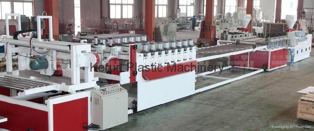 塑料建筑模板生产线 3