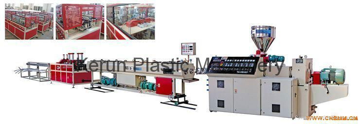 PVC Twin-pipe Extrusion Line