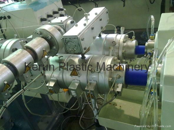 PVC Twin-pipe Extrusion Line 3