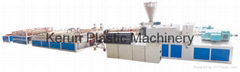 WPC Door Panel Extrusion Line