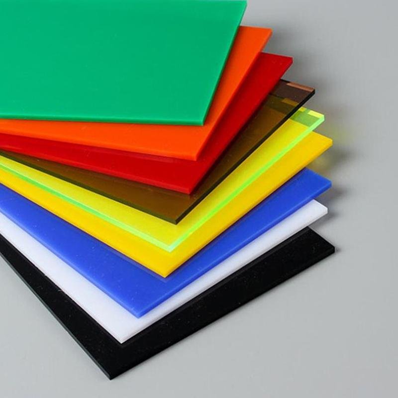 彩色亚克力板 高透明有机板 玻璃塑料板 2