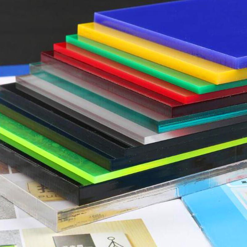 彩色亚克力板 高透明有机板 玻璃塑料板 3