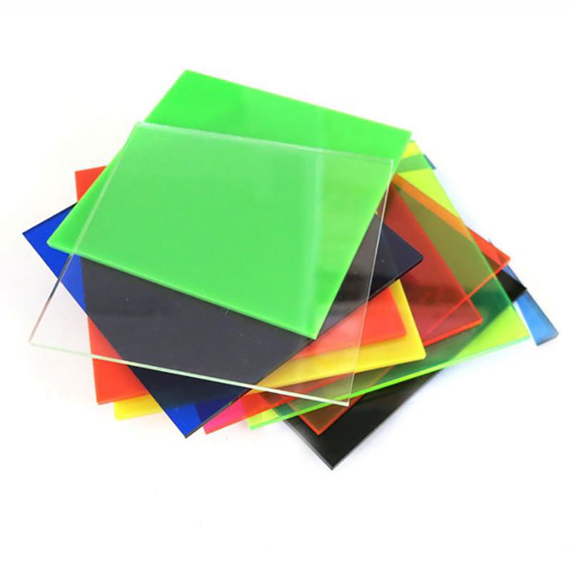 彩色亚克力板 高透明有机板 玻璃塑料板 4