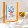 Perspex picture frame