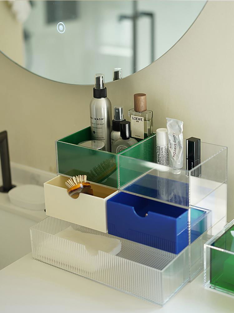 Cosmetic storage box Acrylic display Acrylic plexiglass 4