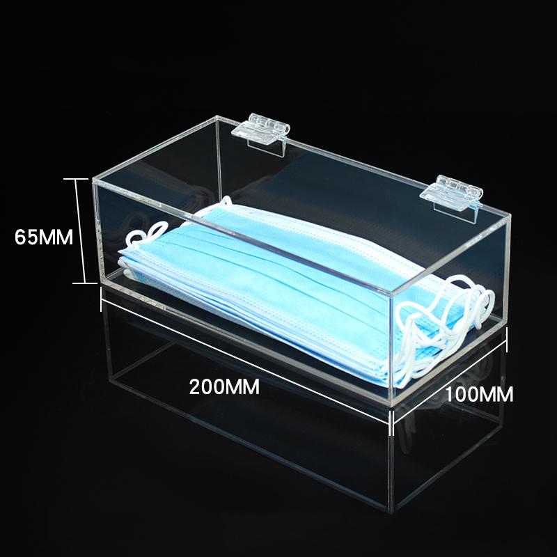 Transparent box disposable latex glove box Acrylic transparent 5