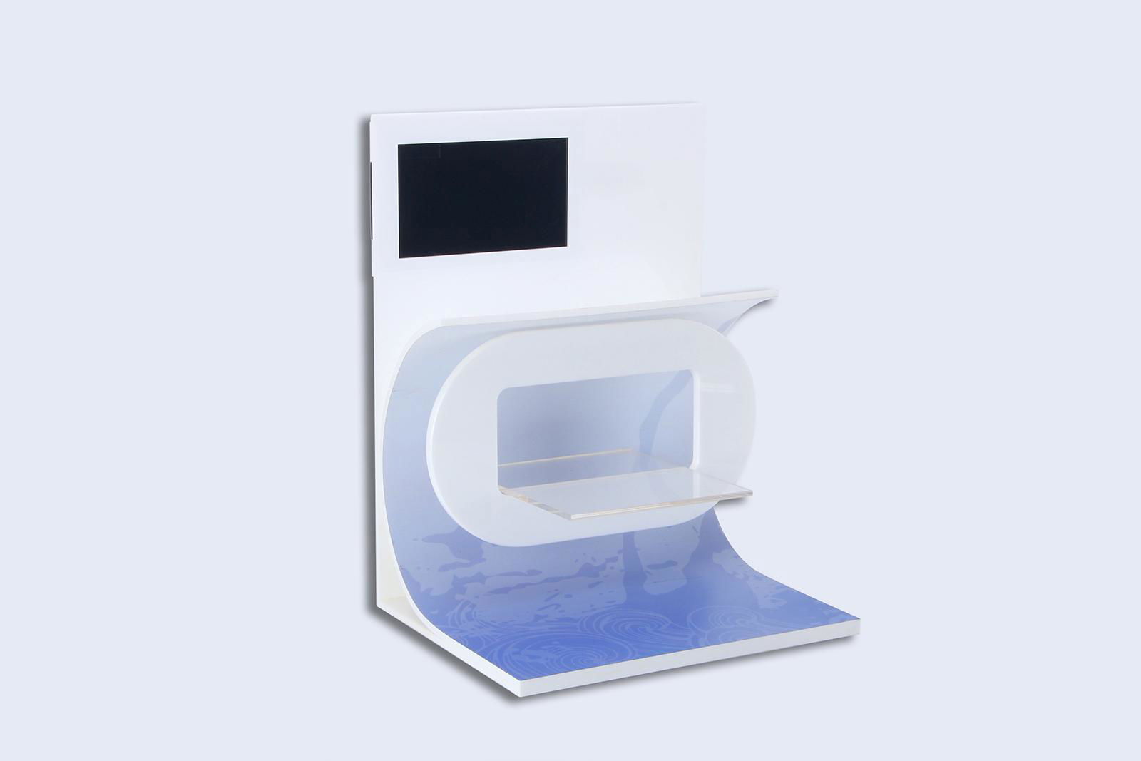 Acrylic sign holder Acrylic display case Counter Top Display Stand 2