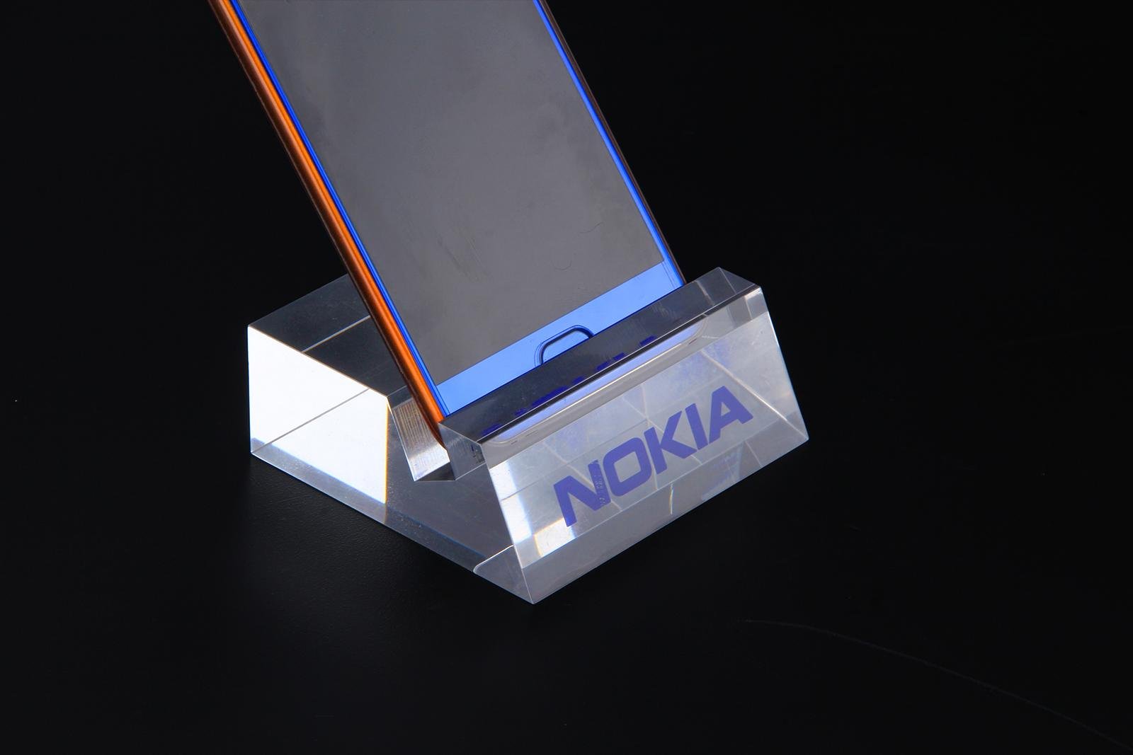手机亚克力展示台 玻璃亚克力 亚克力透明 5