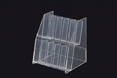 Acrylic cosmetic display stand Acrylic base transparent